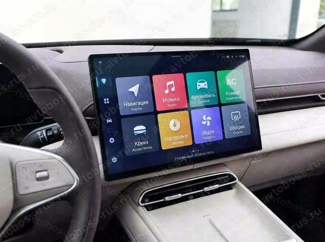 Головное штатное устройство Changan Deepal S07 после русификации — пример интерфейса