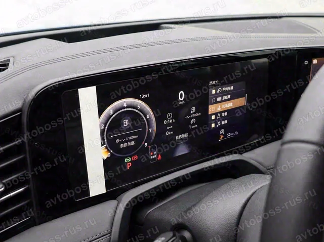 Приборная панель Volkswagen Magotan до русификации — пример интерфейса