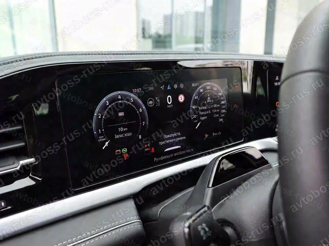 Приборная панель Volkswagen Passat Pro после русификации — пример интерфейса